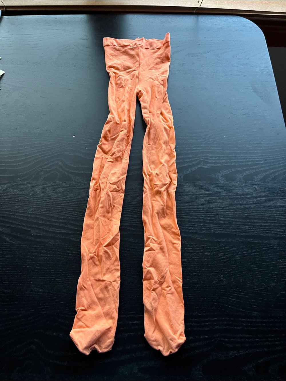 Soft Orange Kids Tights - Comfortable All-Day Wear